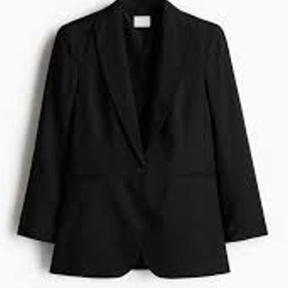 H&M Linen-Blend Blazer XXL - Picture 2 of 5